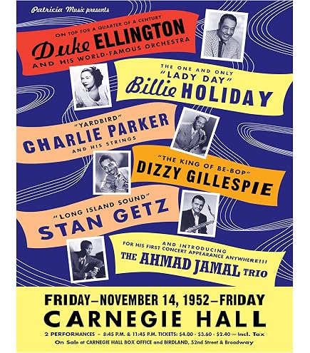 Amazon.com: Close Up Highlights of The Jazz Story in USA Poster
